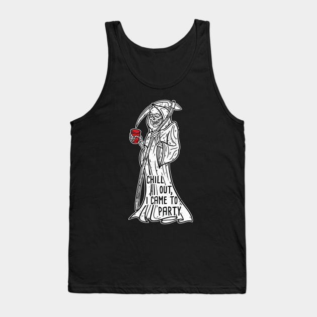 Party Reaper Tank Top by Seven Relics